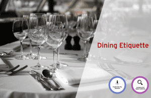 Classrooms to Careers Series: Dining Etiquette @ 103 McLaughlin College