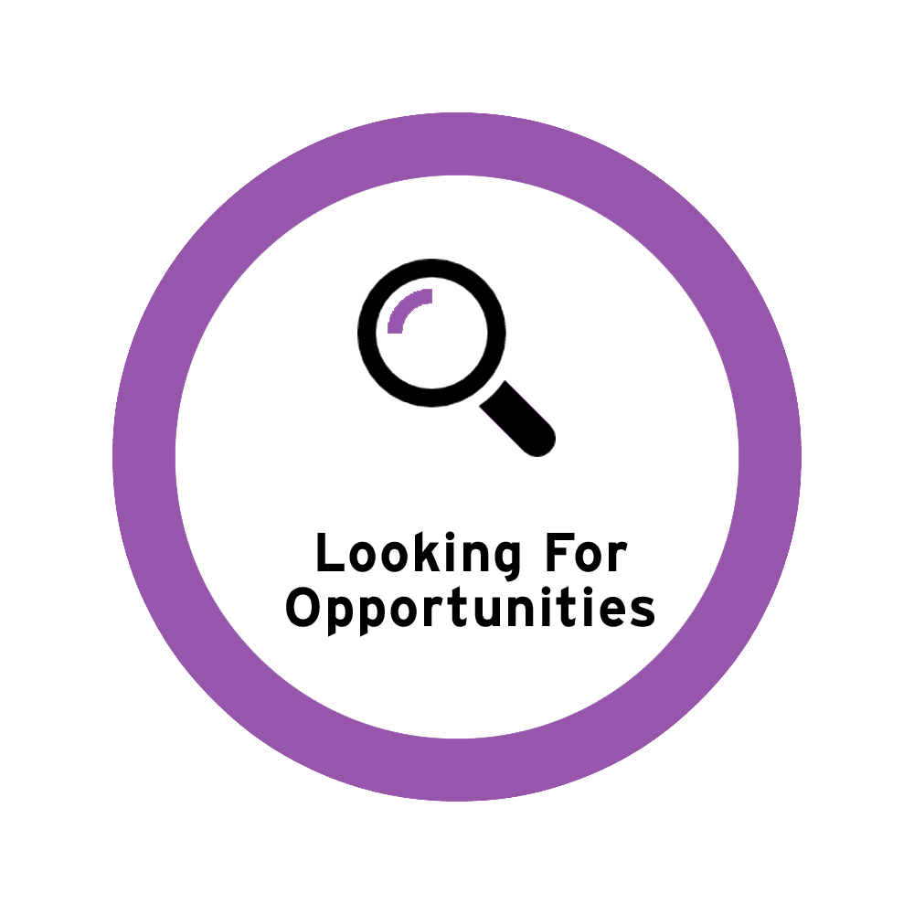 Looking for opportunities icon
