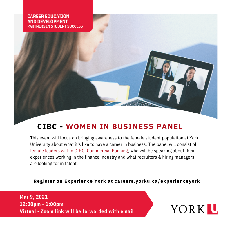 CIBC - Women in Business Panel
