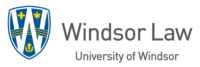 Windsor Law University of Windsor logo