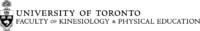 Faculty of Kinesiology and Physical Education at the University of Toronto Logo