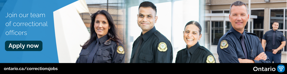 Ministry of the Solicitor General Correctional Services logo